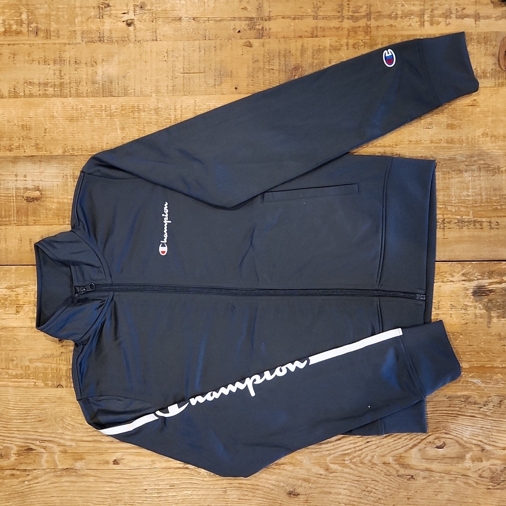 Champion zip up sweatshirt